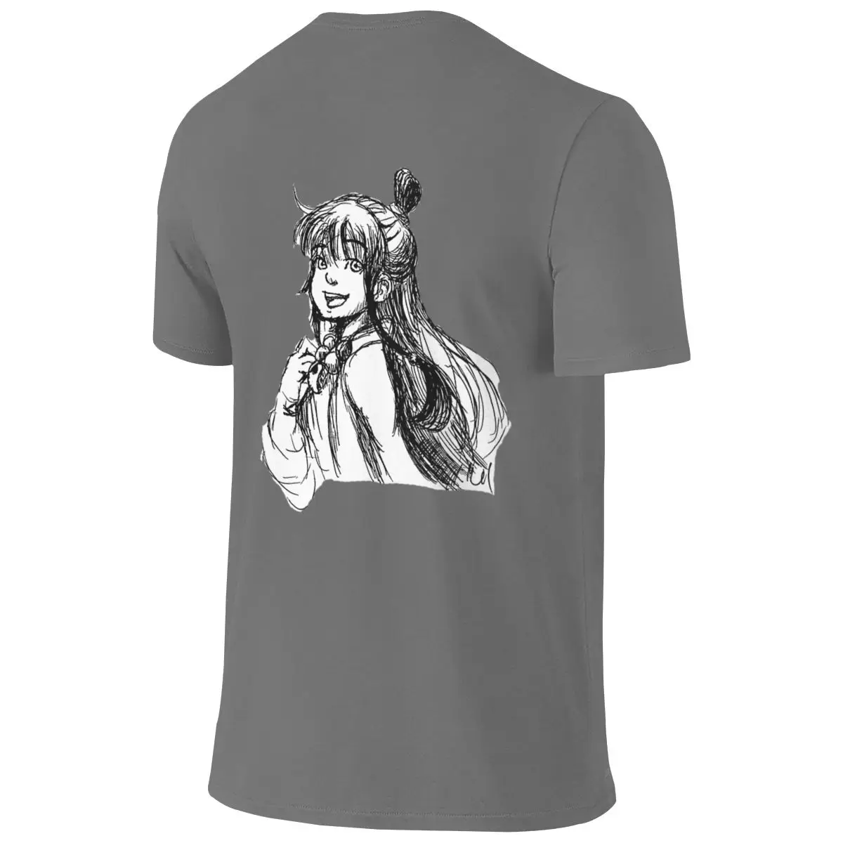 Maya Fey Slim Fit Reversible T-shirt Light Sports Sense Of Sophistication Short Sleeve