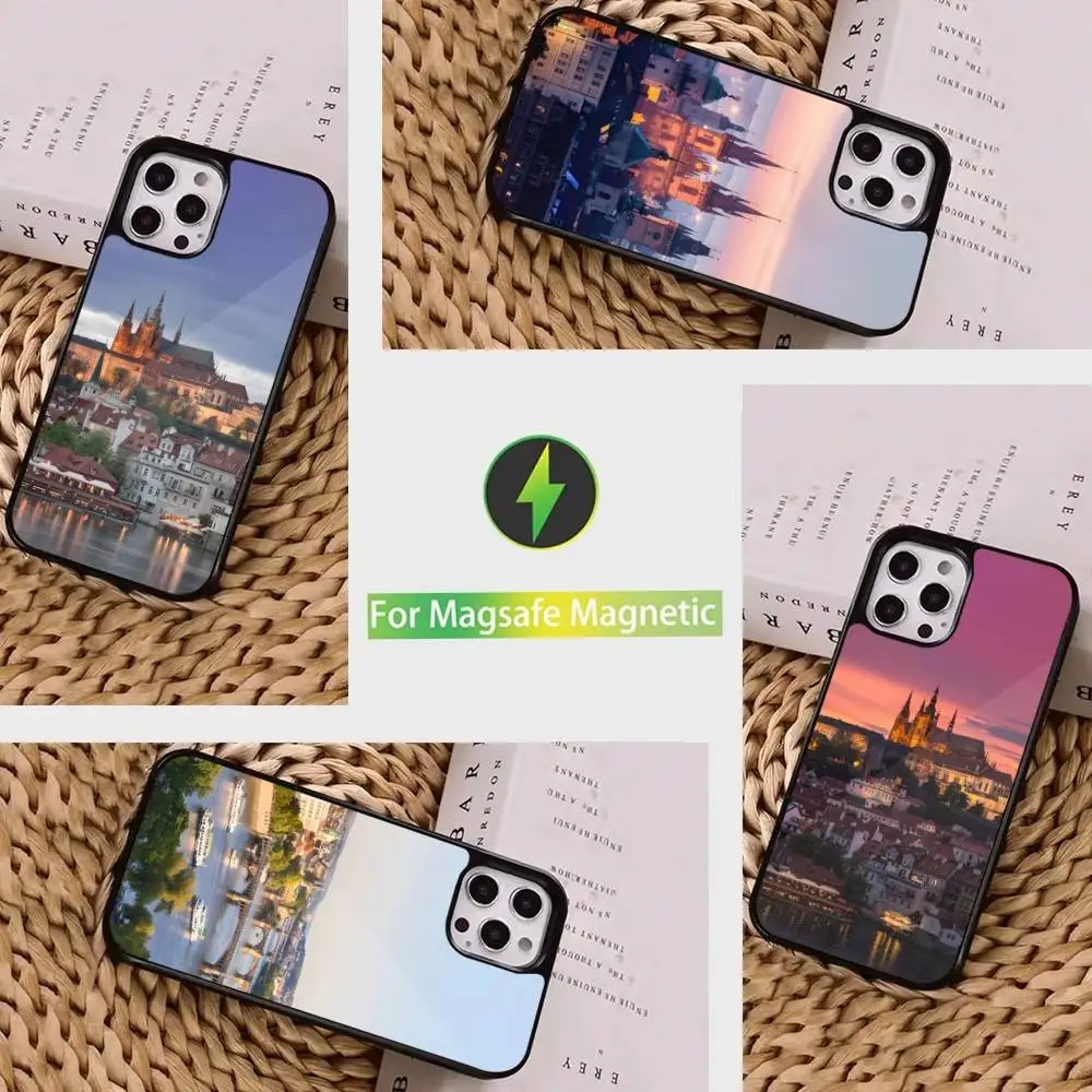 

Beautiful Republic Czech Phone Case For iPhone 16,15,14,17,13,12,11,Pro,Max,Plus,Mini, Magsafe,Magnetic Wireless Charging Case