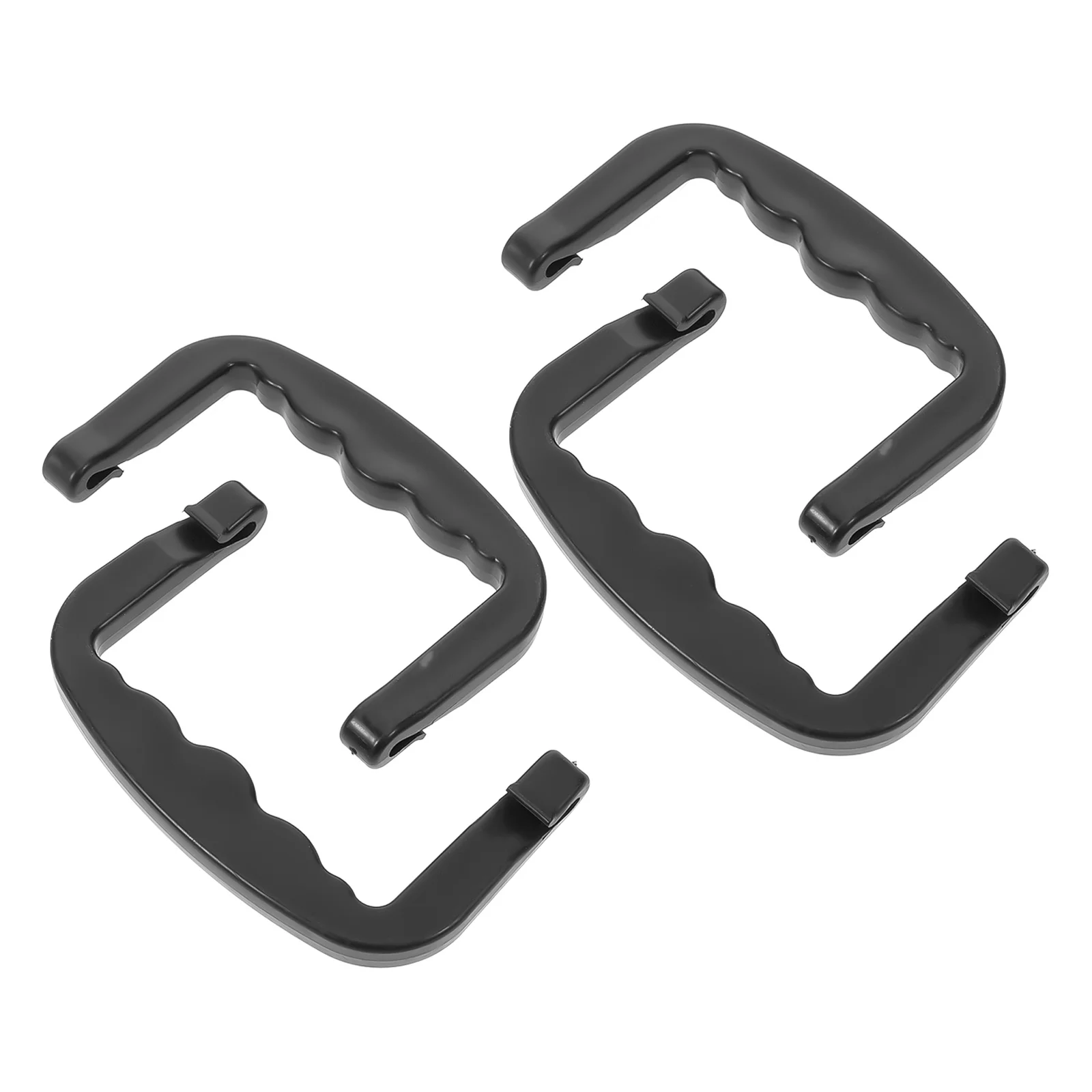 

4pcs Replacement Plastic Pet Cage Handles Durable Smooth Ergonomic Design For Dog Crate Carrier Rabbit Birdcage Outdoor Small