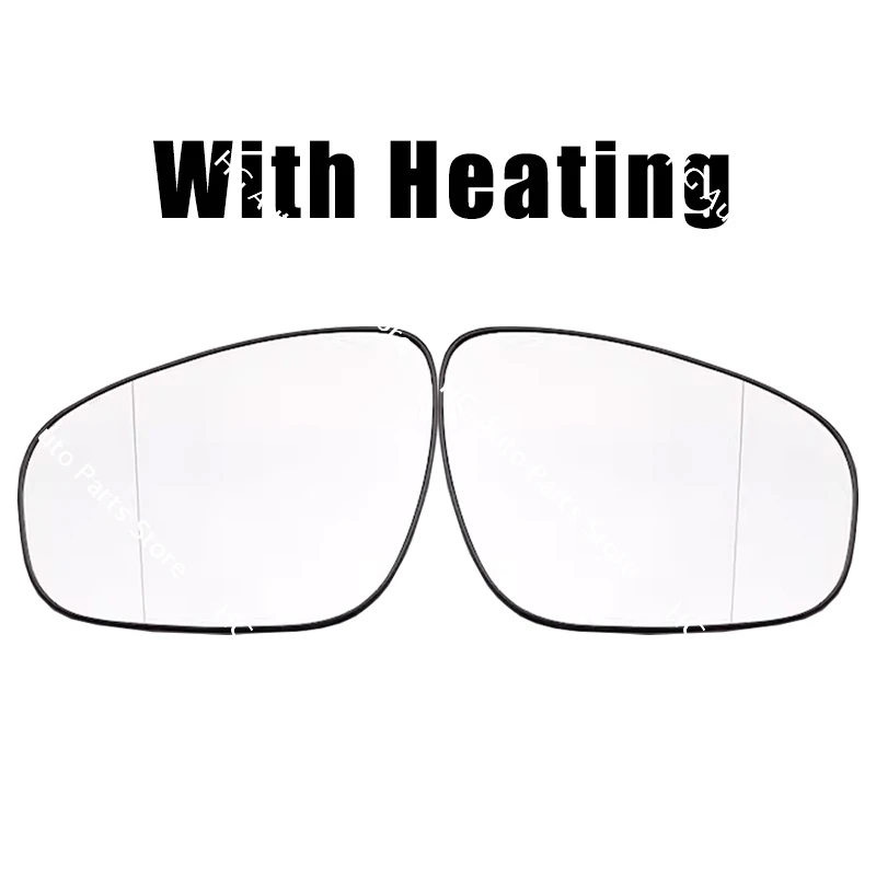 87961-0N050 87931-0N060 لتويوتا كراون 2015-2019 اكسسوارات السيارات الجانب مرآة الرؤية الخلفية العدسات عدسة زجاجية عاكسة مع ساخنة