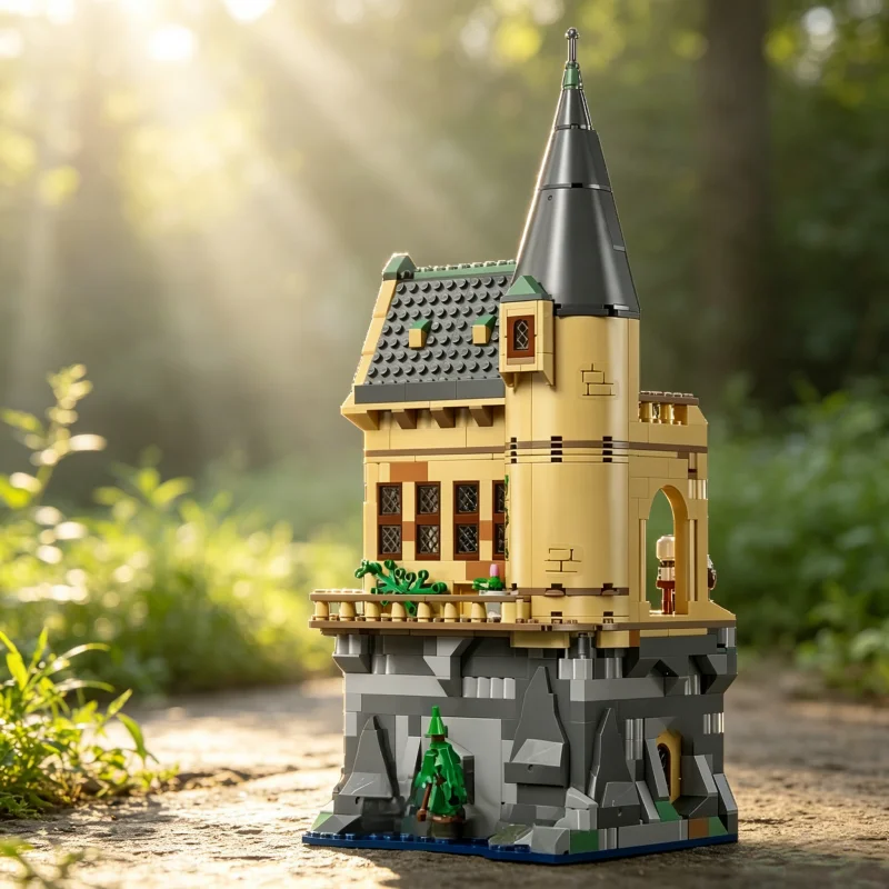 Icons Arrival 76463 Magic Movie Model Hogwarts Hospital Wing Building Bricks Friends Educational Toys Birthday Party Gifts