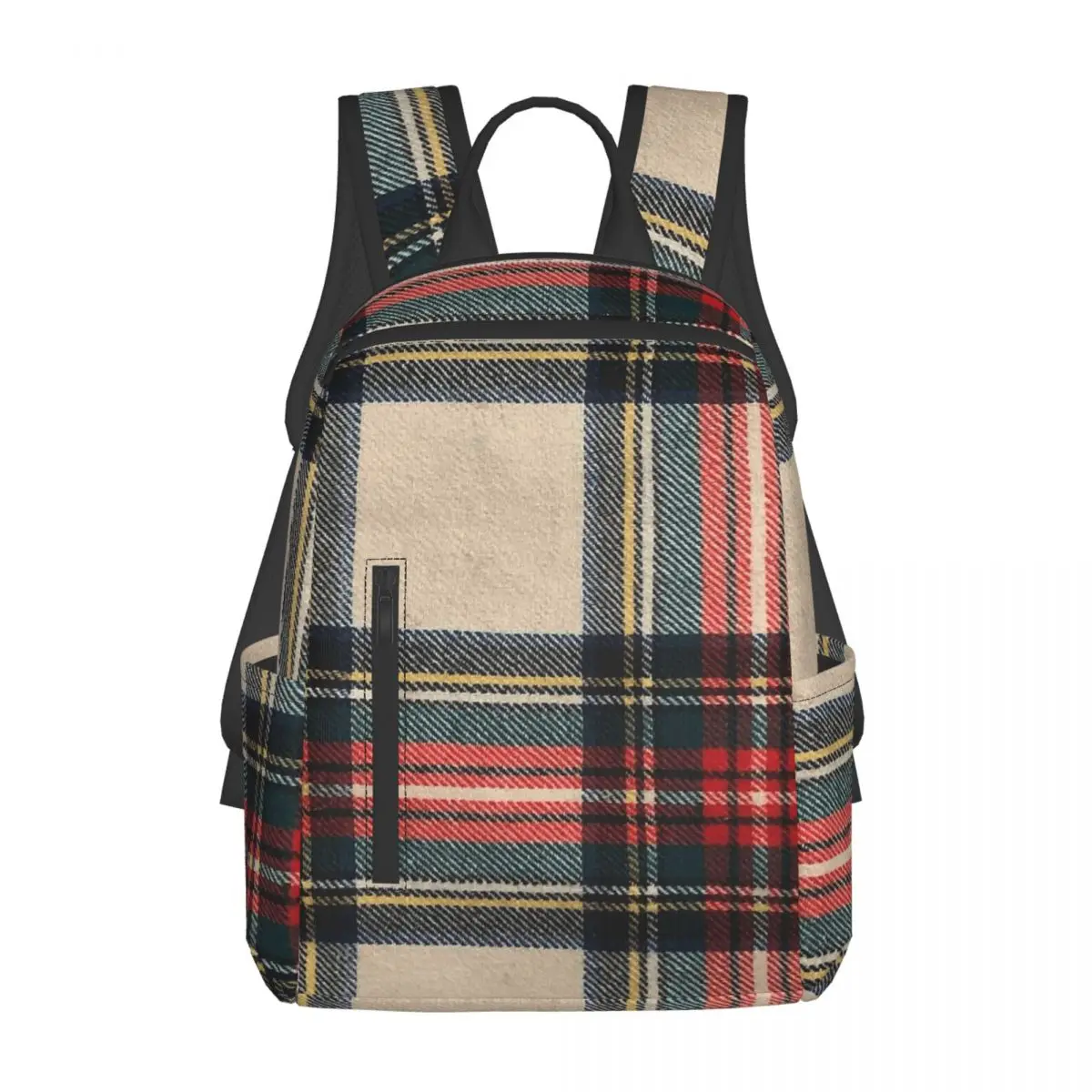 

Stewart Dress Tartan Backpack Daypack Large Capacity Kids BookBag School Bag Shoulder Bags for Men Women