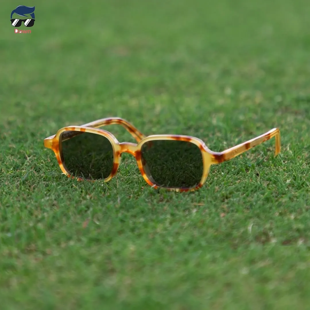 

2025 Premium Small Square Acetate Sunglasses Sophisticated Polarized Vision for Men Women