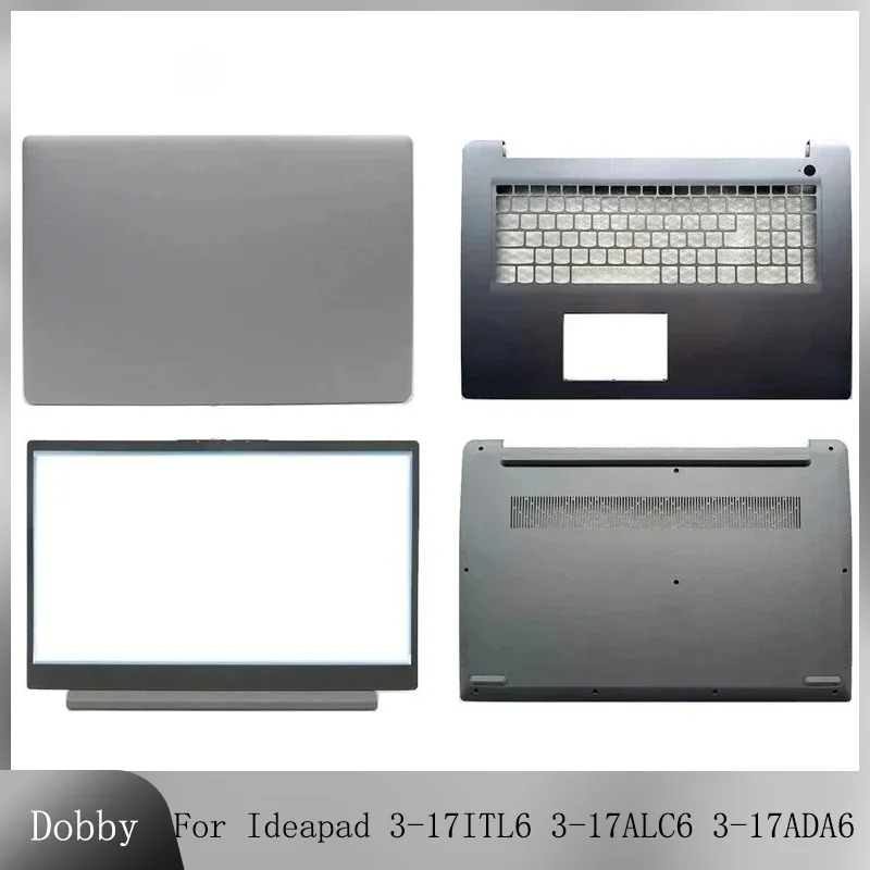 NEW Laptop Case For Ideapad 3-17ITL6 3-17ALC6 3-17ADA6 LCD Screen Back Cover Frame Bezel Palmrest Top Case Bottom Shell Base Lid