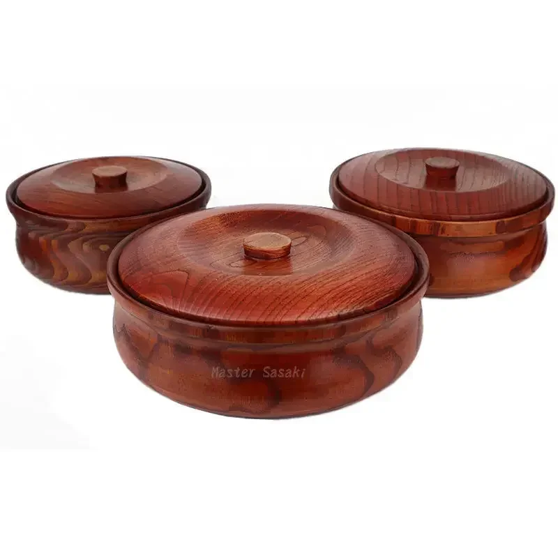 Solid Wood Serving Bowl 2