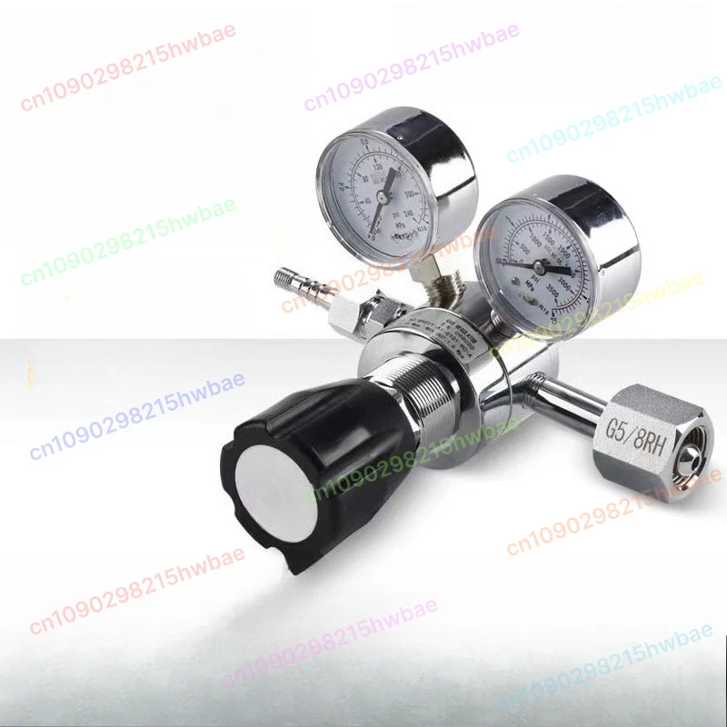 

Двухступенчатый редуктор давления из чистой меди для азота, гелия, воздуха, аргона, углекислого газа, водорода