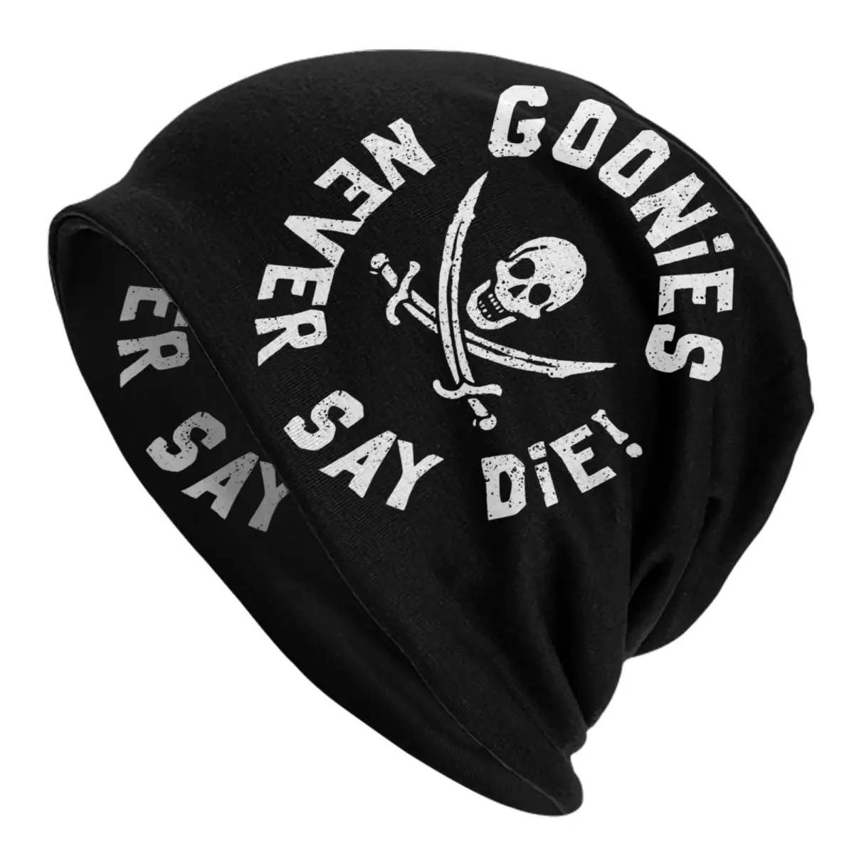 The Goonies Skullies Beanies Cap Hip Hop Winter Knitting Hat Adult Never Say Die Sloth Chunk Fratelli Skull Pirate Bonnet Hats