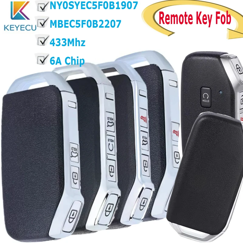 KEYECU Smart Remote Key Fob for Kia Seltos 95440-Q5000,Q5200,Q5300,95440-Q5400,95440-Q7000,95440-Q5900,95440-Q5710,Q5700,Q5510