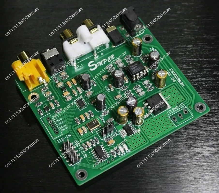 ES9038 Q2M DAC DSD decoder board supports IIS DSD 384KHz coaxial fiber DOP
