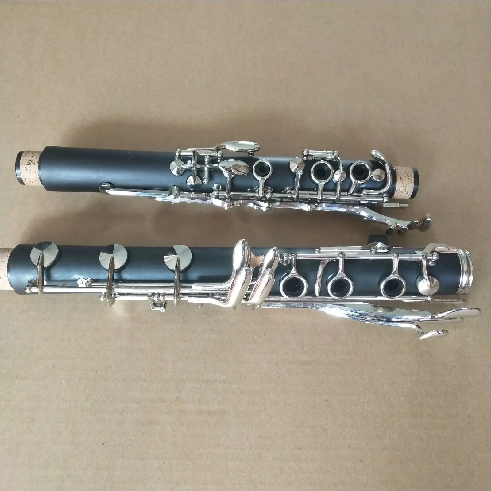 French Clarinet G Key Hard Rubber Nickel plating Good Sound