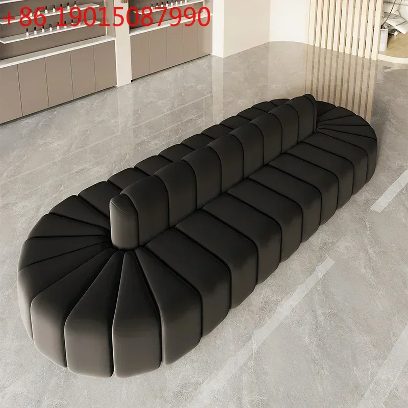 

Итальянский дизайнерский роскошный диван-секционный модуль черного цвета, современный, большой, напольный, для гостиной, с функцией реклайнера, мебель для квартиры