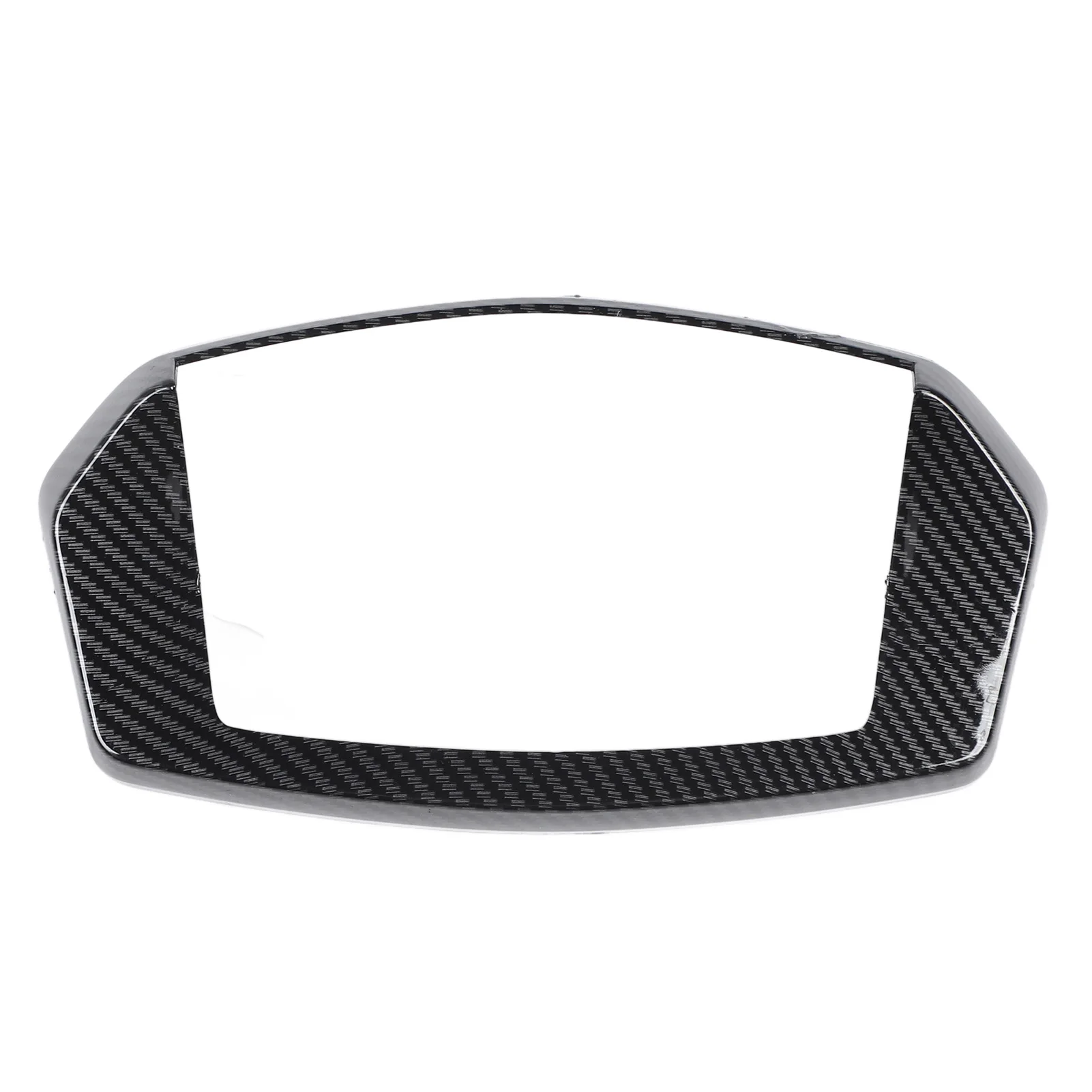 Motorcycle Dashboard Frame Carbon Fiber Pattern Instrument Panel Trim Cover Guard Bezel For Yamaha-Nmax 125 155 2020 to 2024