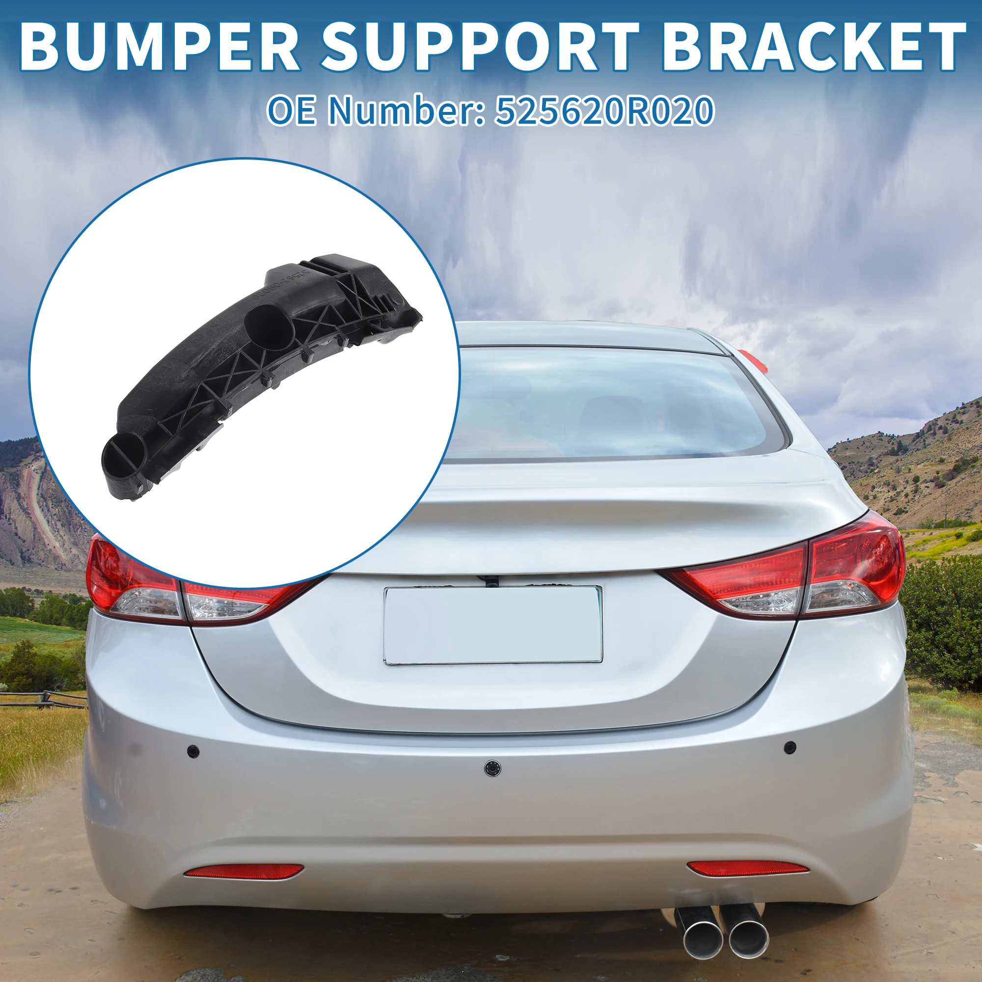 

UXCELL 1 шт. фиксатор правого заднего бампера No 525620R020 для Toyota RAV 4 2005-2013