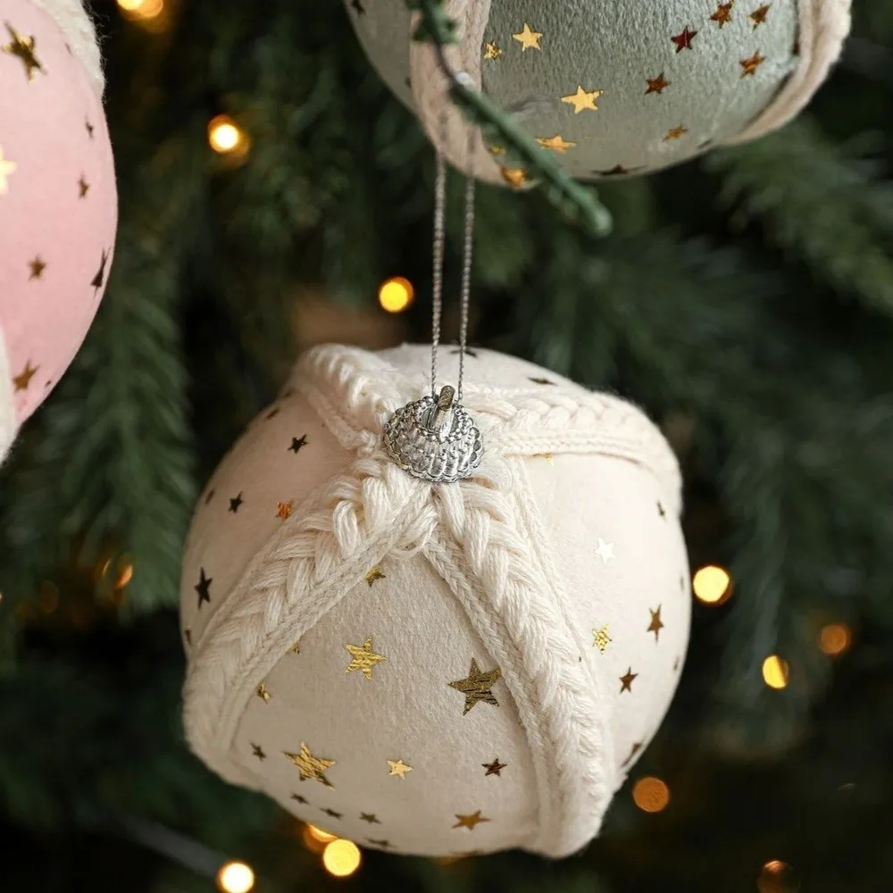 

Party Supplies 8CM Christmas Ball Ornament Shatterproof Foam Christmas Baubles DIY Crafts Xmas Tree Decor Party Favors