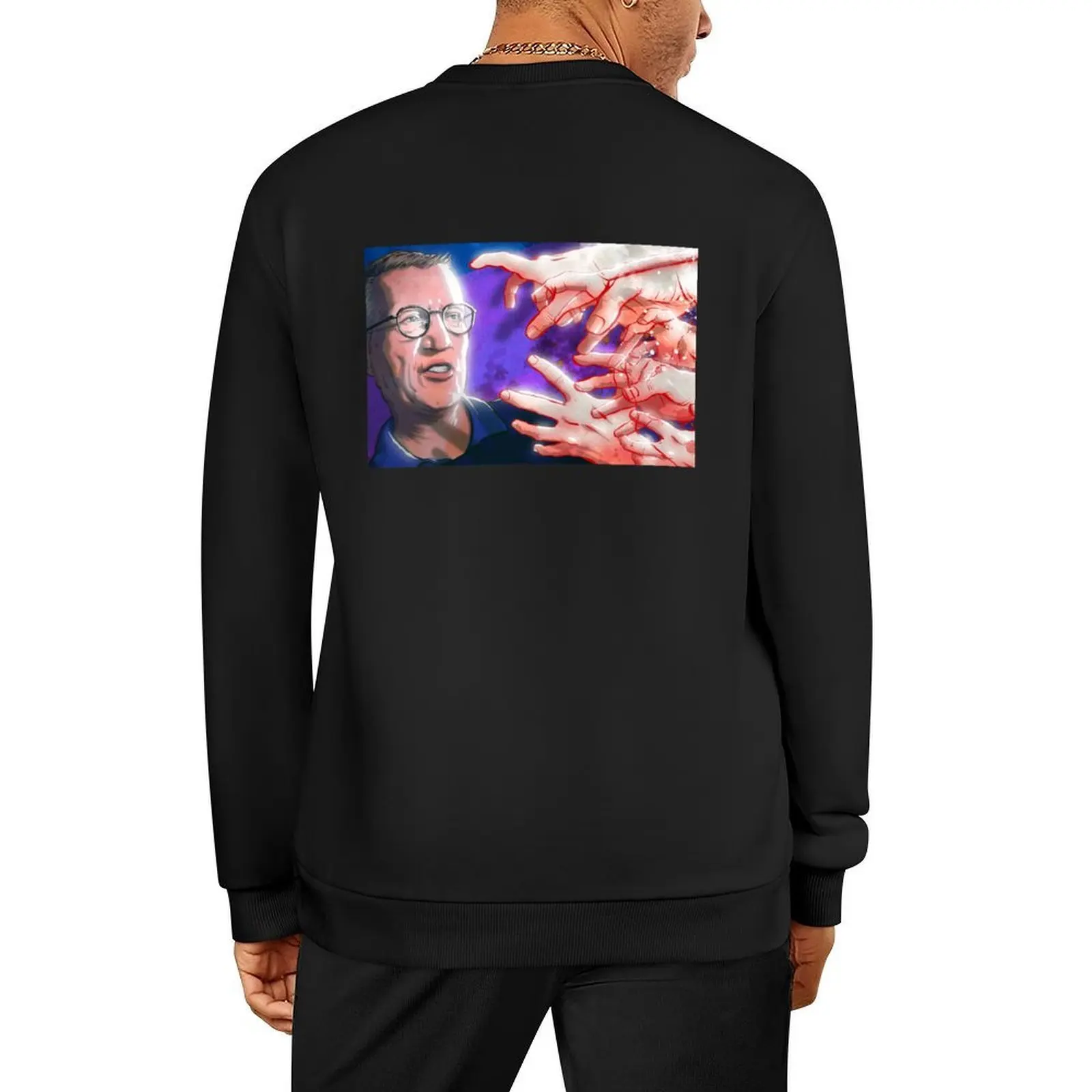 

Anders Tegnell: Tvtta Hnderna! Pullover men's coat men's sweat-shirt anime clothing sweatshirt for men