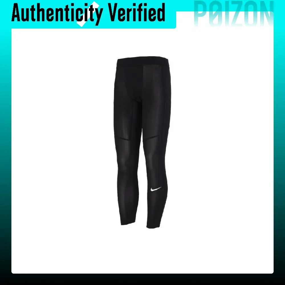 Nike Sports Pants Men's Black/White Moderate Cuffed Pants FB7953-010-/