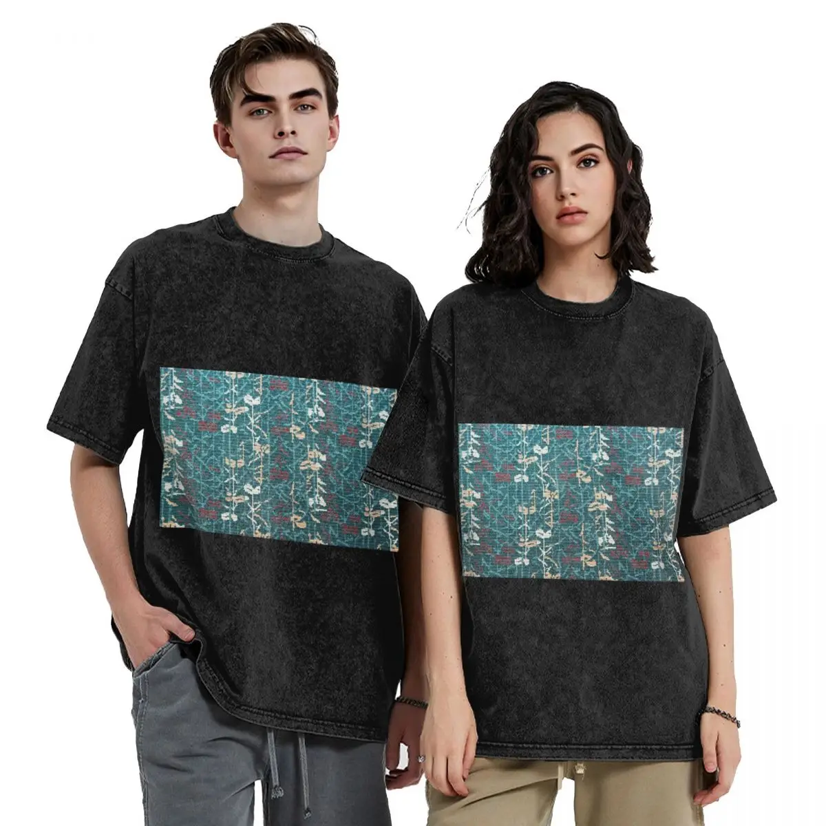 MCO Orlando International Airport Carpet Hip Hop Short Sleeve T-Shirts Washed Tops Tees Streetwear T Shirt Cotton for Men woman