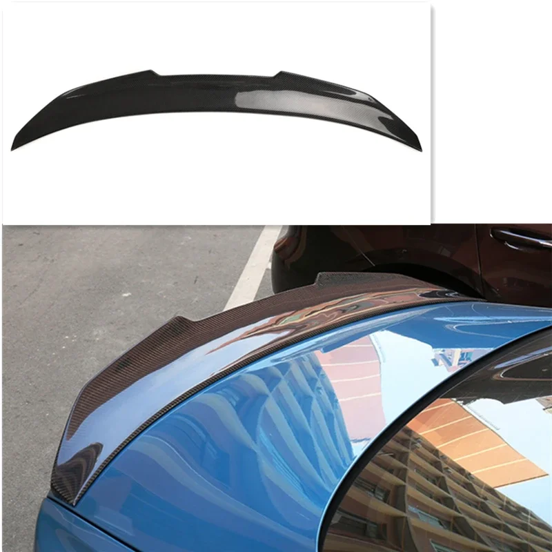 

Carbon Fiber Rear Trunk Boot Spoiler Lip for BMW 4 Coupe 2 Door Wing 2014-2018 PSM Style F32 F82 Car Carbon Fiber Spoiler