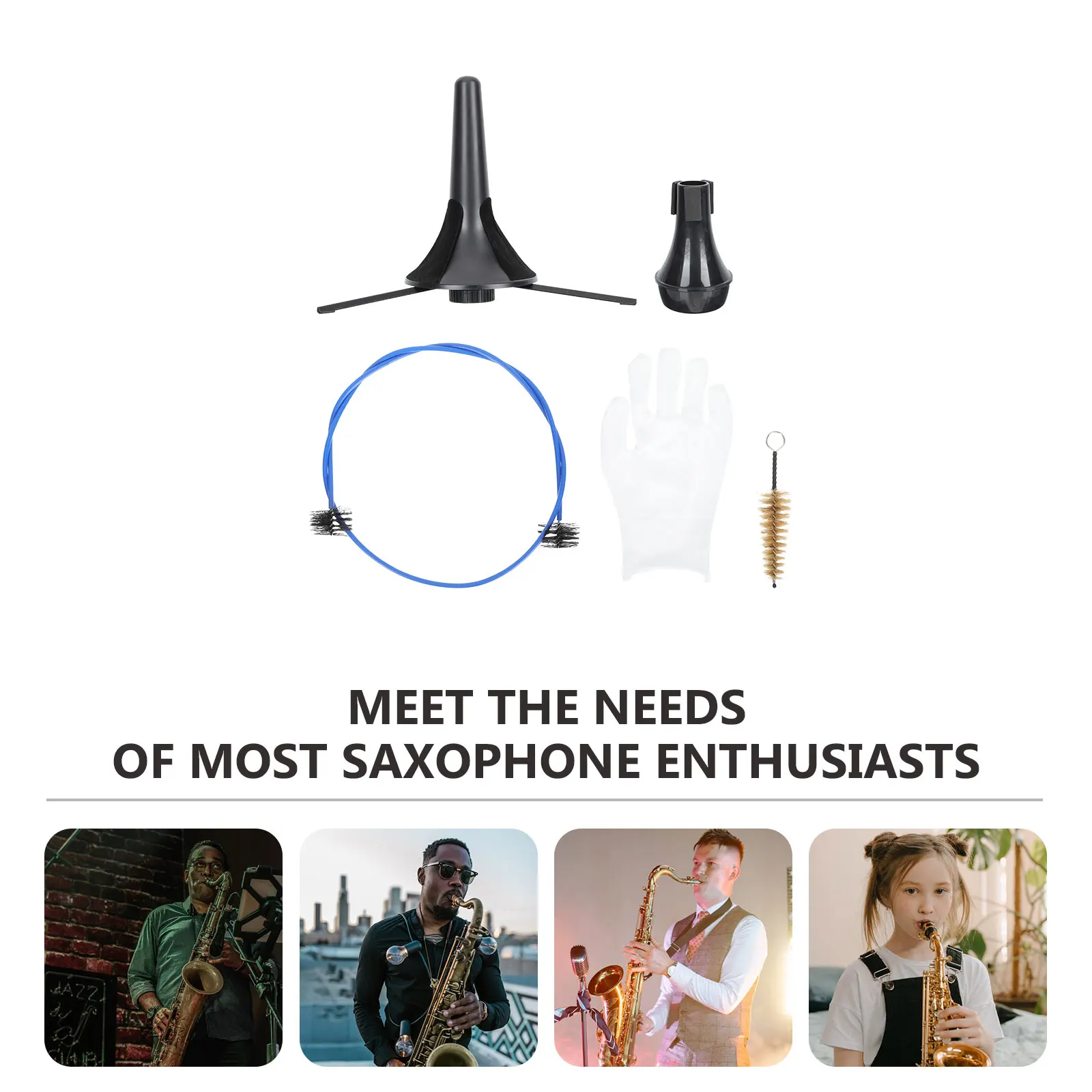 

Cleaning Kit Instrument Trumpet Stand Maintenance Brush Brushes Musical Accessories for Instruments Tools Cornet