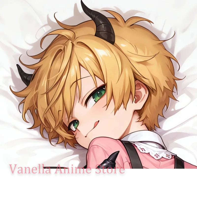 Dakimakura Anime Shota Demon Boy Double-sided Print Body Pillow Cover Life-size Pillowcase Gifts