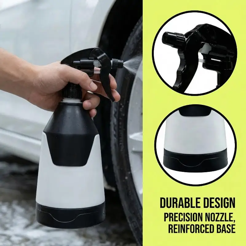 900/650ML Large Capacity Bottles Leak-Free Super Fine Mist Trigger Sprayer Flower Watering Spray Bottle Car Wash Supplies