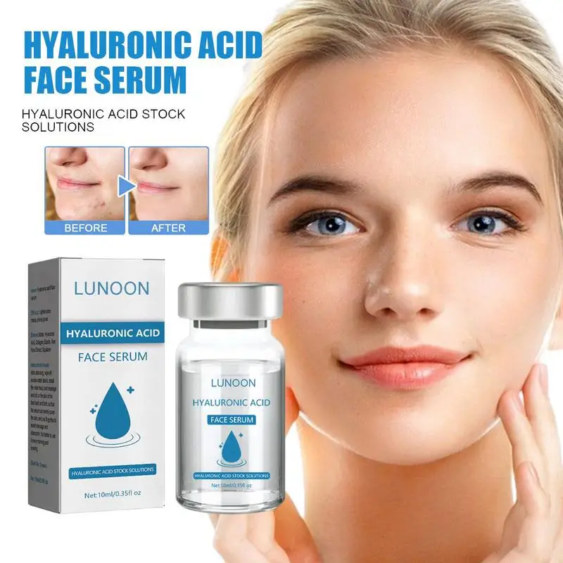 Hyaluronic Acid Moisturizer Face Nourishing Boosting Face Essence Smooths Fine Lines Wrinkles Skin Care Shrink Pores Whitening