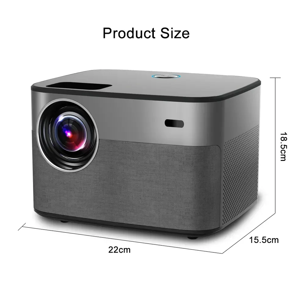 2022 New Design 4K  Full HD 1920x1080 Home Theater LED LCD Video Projector Support 4K Projector for Meeting Education Projectors