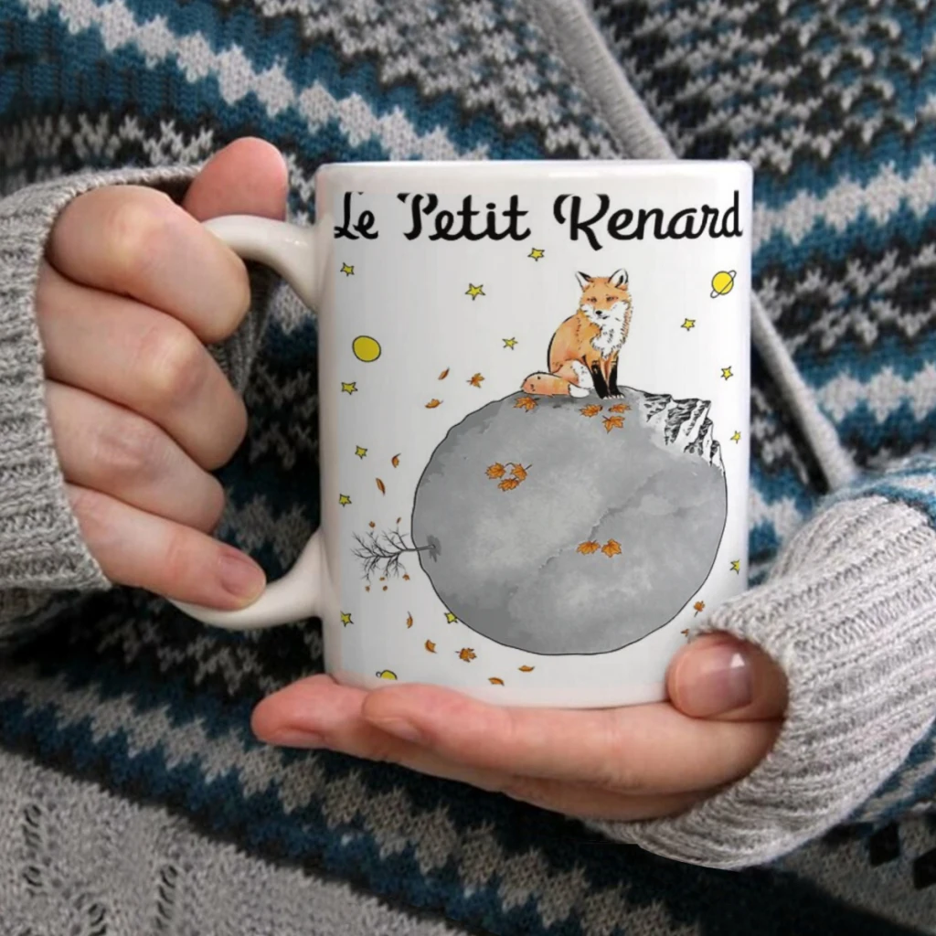 

Le Petit RenardCoffee Mug Tea Cup 11oz Coffee Cup Funny Birthday Ceramic Mug Personalized Cup