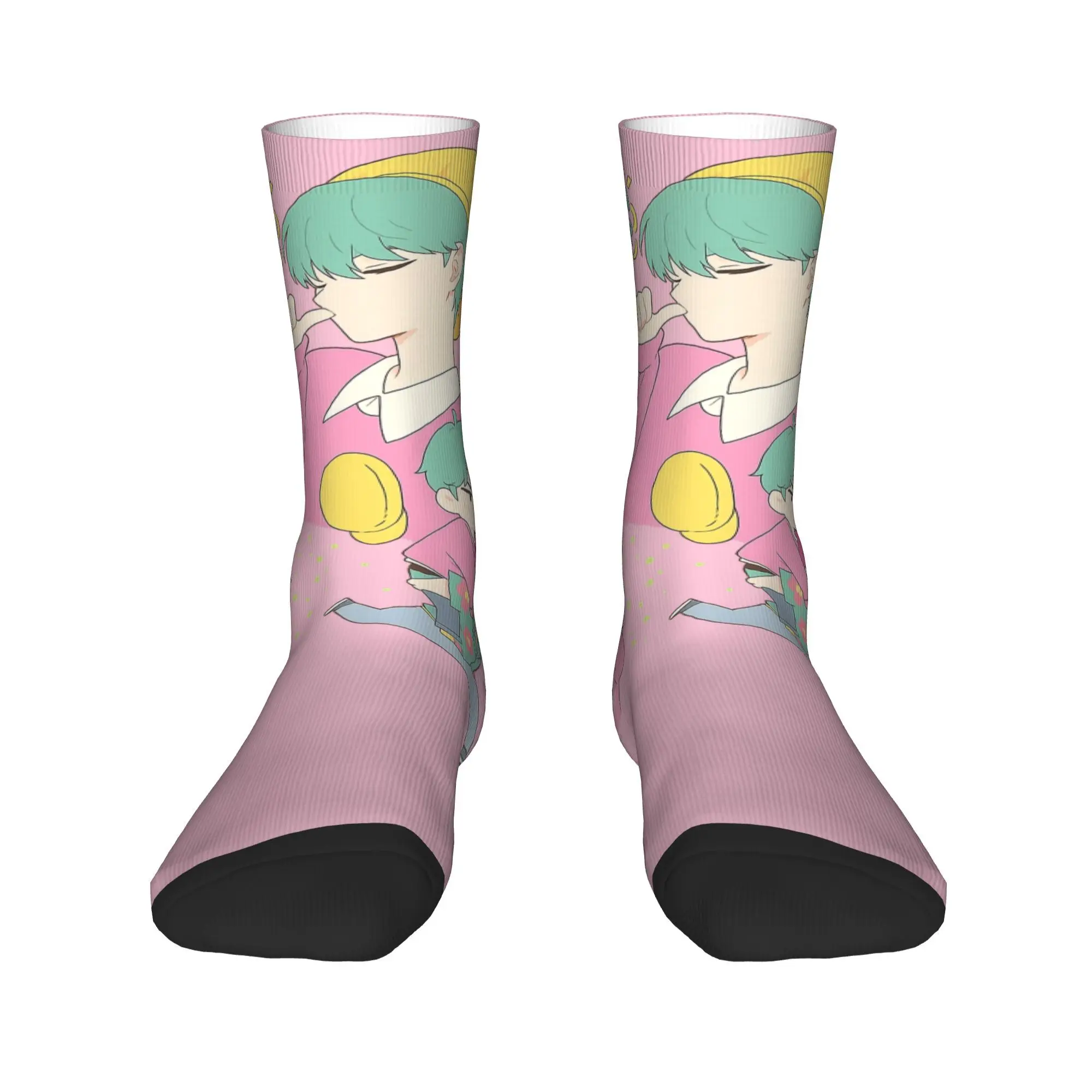 

Autumn Winter Retro Women Men Soda Pop Huntrix Boy Kpop Demon Hunters Saja Boys Socks Breathable Sports Socks