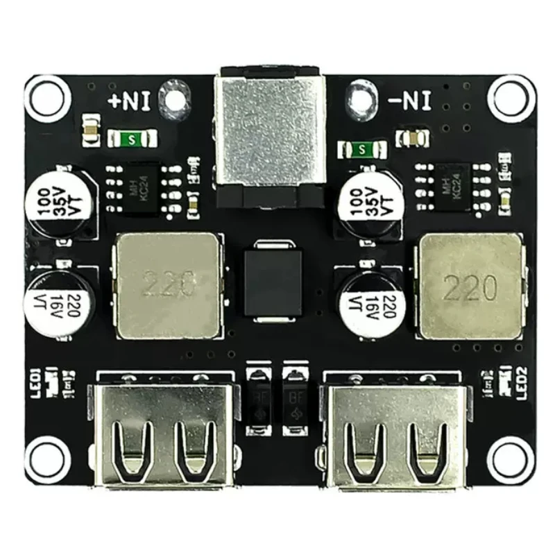 USB QC3.0 QC2.0 USB DC-DC Buck Converter Charging Step Down Module 6-32V 9V 12V 24V to Fast Quick Charger Circuit Board 5V