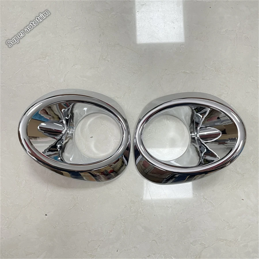 Chrome Front Bumper Fog Lights Foglight Lamps Cover Trim For Toyota Corolla 2019 - 2024 Carbon Fiber Style Exterior Accessories