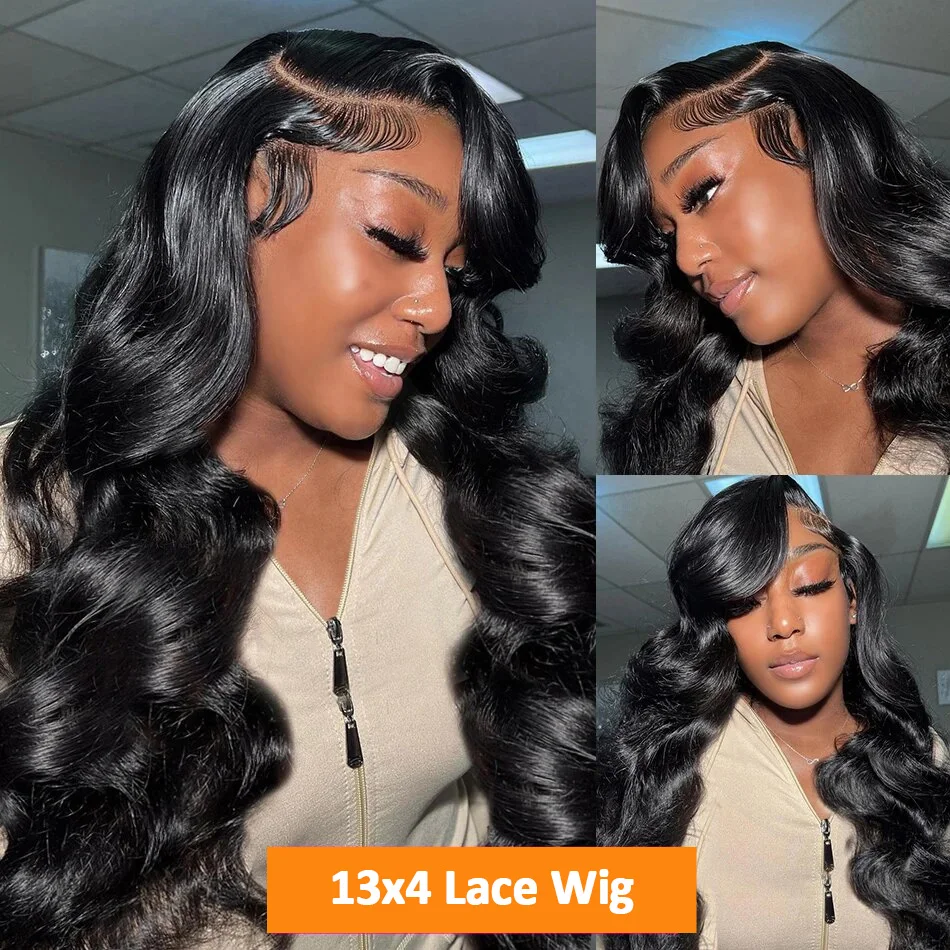 30 40 Inch Body Wave Lace Front Wig Glueless Wigs Human Hair Pre Plucked With Baby Hair 13x4 13x6 Hd Lace Frontal Wig For Women