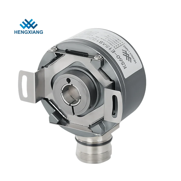 Heavy-duty Incremental Encoder ITD21H00 01024 T NI S21SG8 E 14 IP65 TTL Output 14mm Hollow Shaft 1024ppr DC5V for Packaging