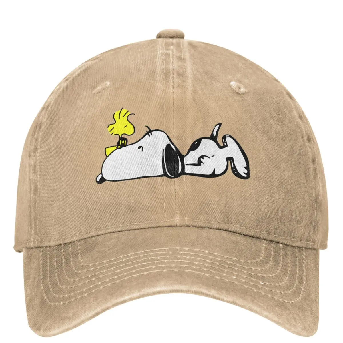 Best Friends Cartoon Snoopy Peanuts Baseball Cap Kpop Rock Breathable Trucker Hat Women Men Stylish Designer Baseball Caps