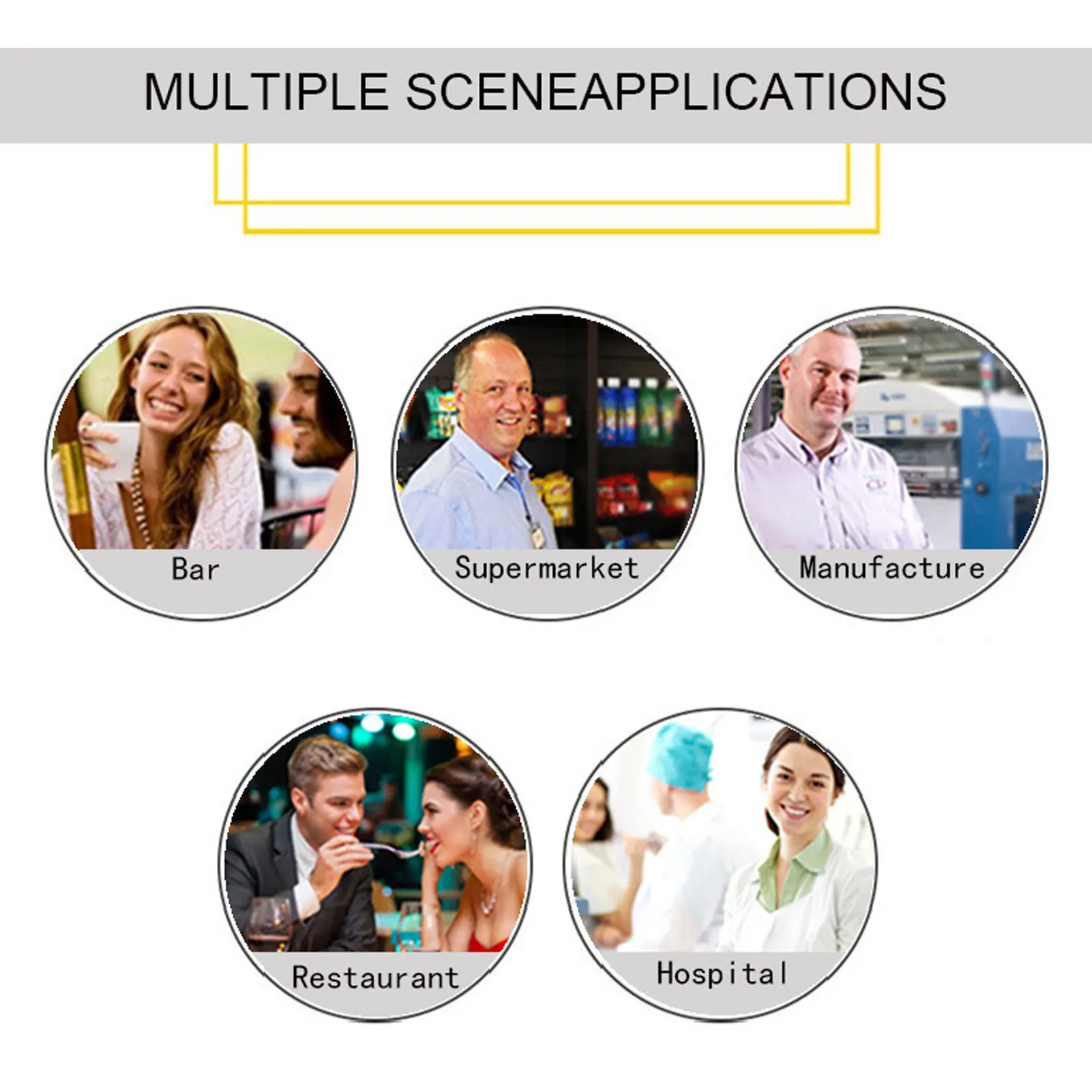 Wireless Calling System Caregiver Pager with 10 Call Buttons 1 Receiver 433.92MHz Restaurant Paging System