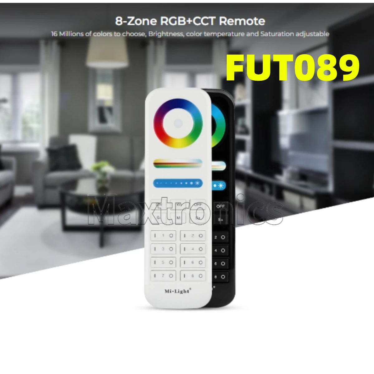 NEW 2.4G FUT089 FUT089-B FUT089S FUT100 Remote Controller Dimmer For MiBoxer MiLight 2.4G LED Controller LED Bulbs Strip Light