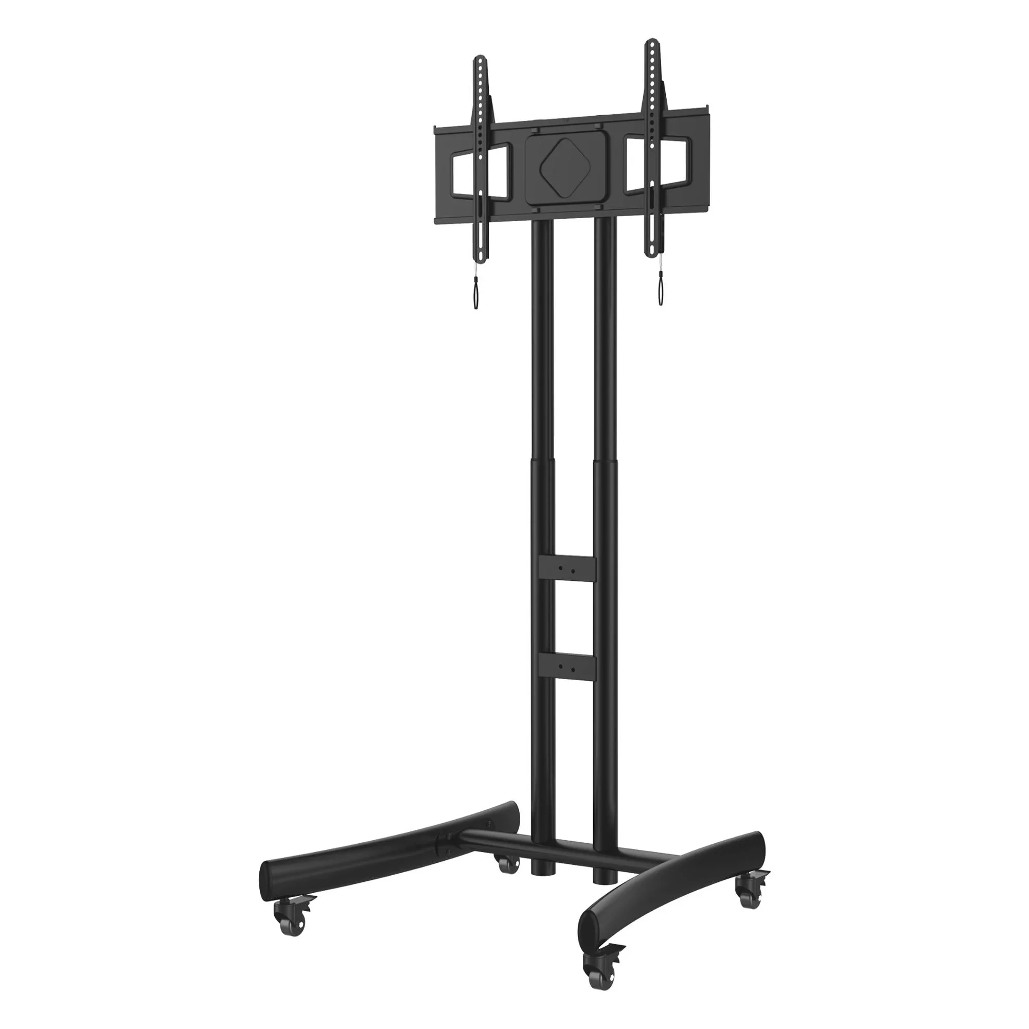 Height Adjustable Movable Really Factory Floor Stand LED TV Cart for 32