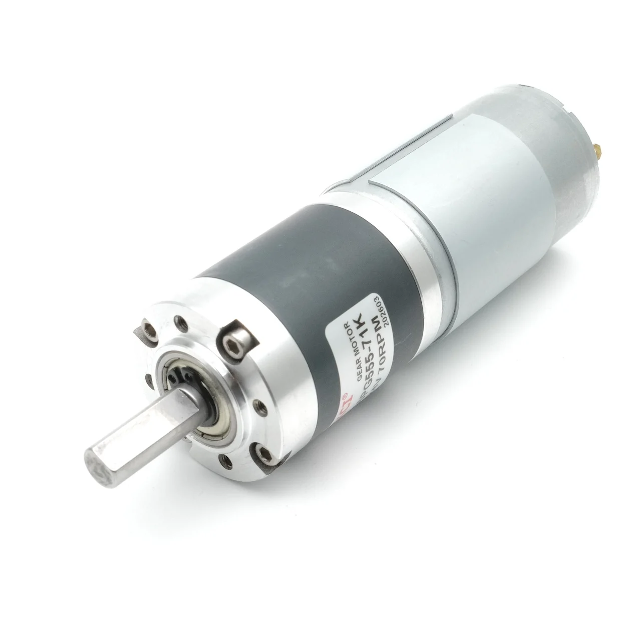 36MM DC Planetary Gear Motor 36PG555 8MM Shaft 12V 24V LOW Speed Torque CW CCW DIY Model