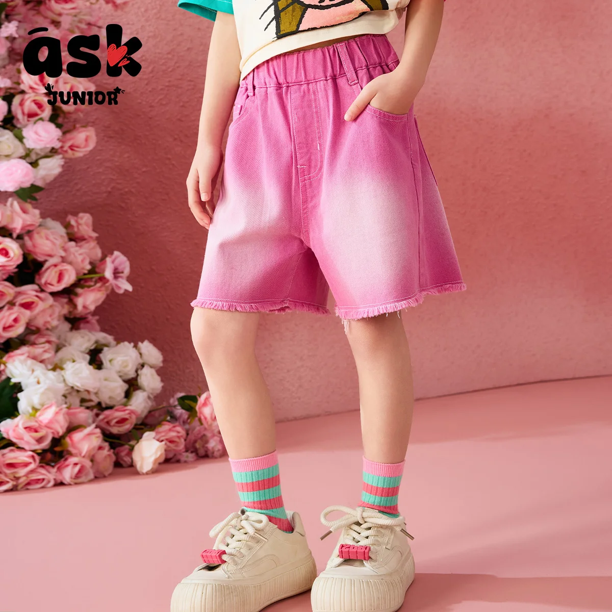 الأطفال الصيف المتوسطة وكبار السن الأطفال السراويل الفتيات تغيير تدريجي السراويل خمس نقاط السراويل المتوسطة السراويل عارضة #3