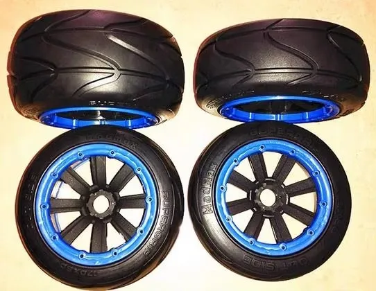 Nieuwe stoffen banden On-road banden voor HPI KM ROVAN BAJA 5B LOSI DBXL