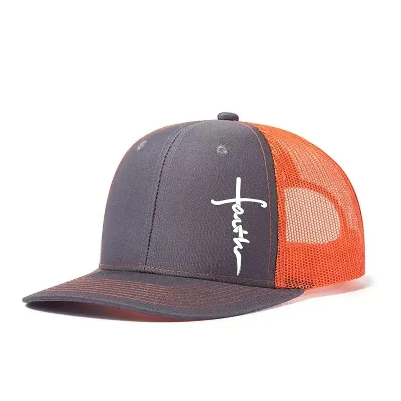 Bedruckte Verstellbare Baseball-Kappe Klassische Snapback Dad Hat Atmungsaktive Trucker Mesh-Kappe Golf Angeln Outdoor Sonnenhut – Detail 4