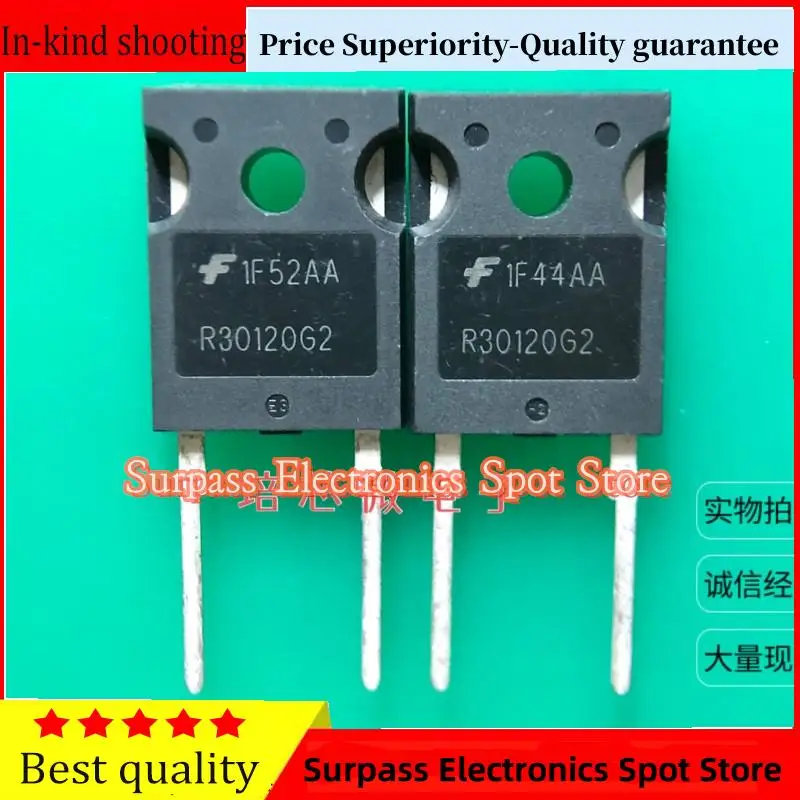 

10PCS-100PCS R30120G2 ISL9R30120G2 TO247-2 30A 1200V Price Superiority-Quality guarantee