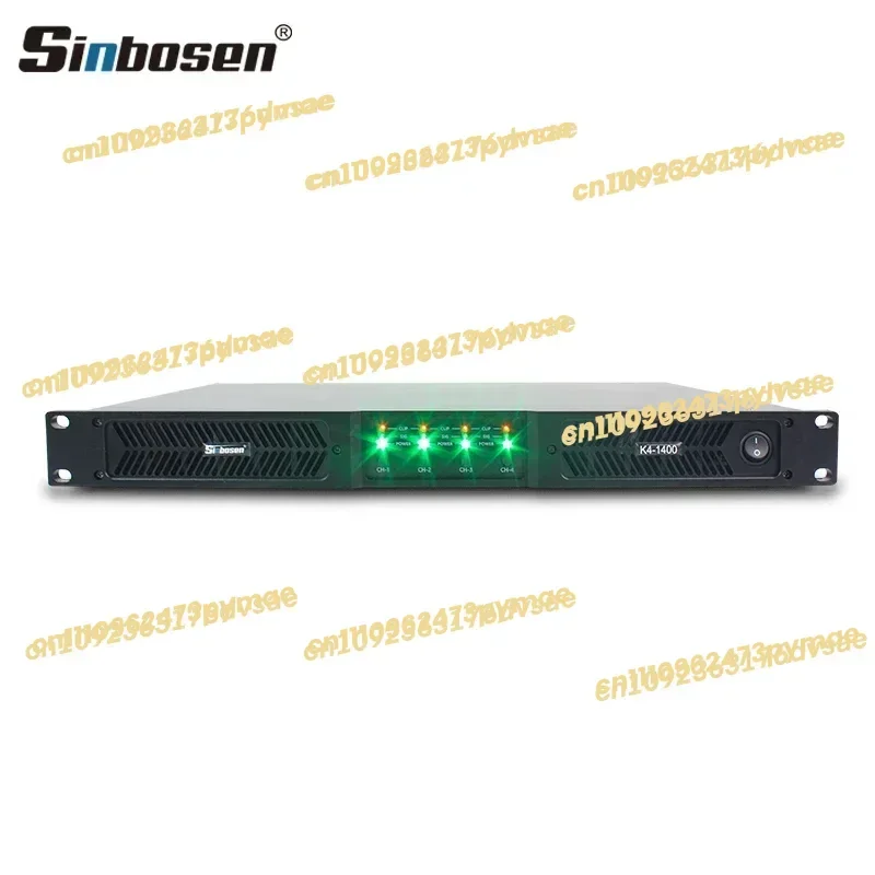 

NEW In Stock Sinbosen d class amplifier module digital 4 channels amplifier K4-1400 5000W amplifier for speaker