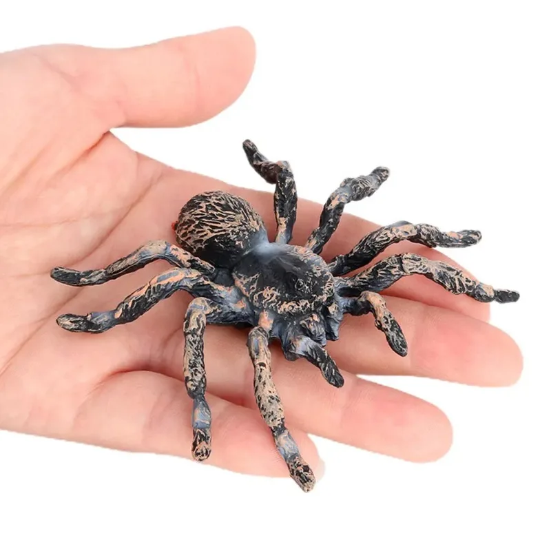 Realistic Spider Insect Tricky Prank Joke Toys Halloween Props Home Decor Festival Horror Artificial Spider Halloween Decoration