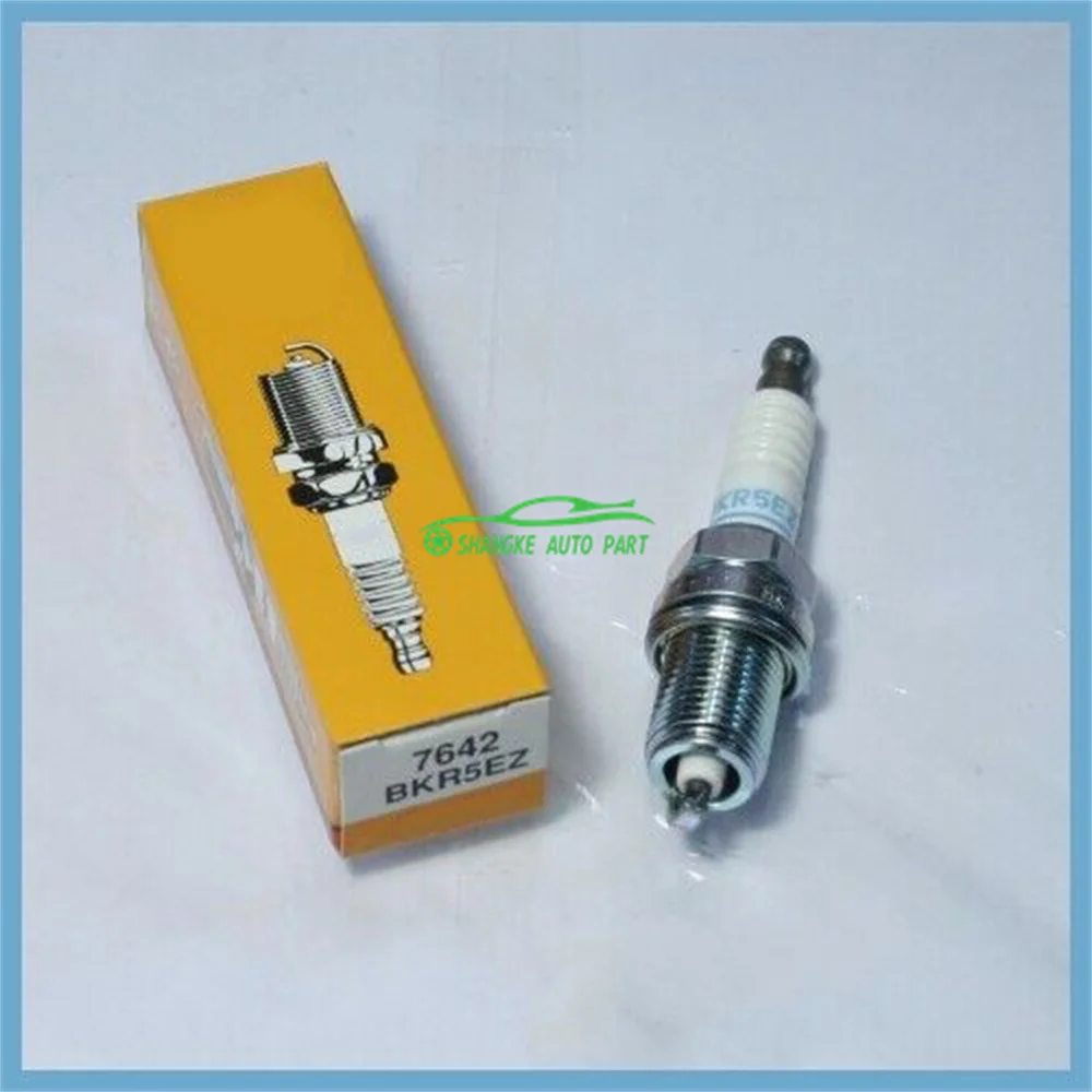 Original Laser Nickel Alloy Spark Plugs OEM 7642 BKR5EZ 7642-BKR5EZ FOR CCitroën ZX FFiat Brava Bravo Doblo 1.2 1.6 2017-2023