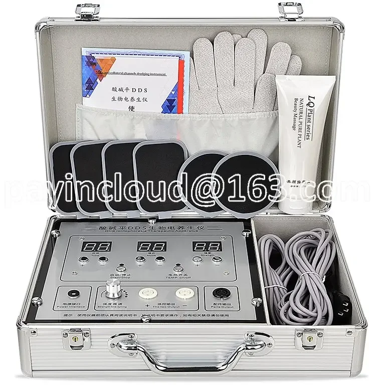 DDS Bioelectricity Massage Instrument Multifunctional Human Body Meridian Control Scraper Eutic Appliance