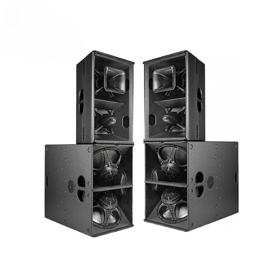 B30w 15 Inch Dual 2400W Active/Passive Wooden Subwoofer pa Speaker professional audio Sound System for Outdoor Concerts