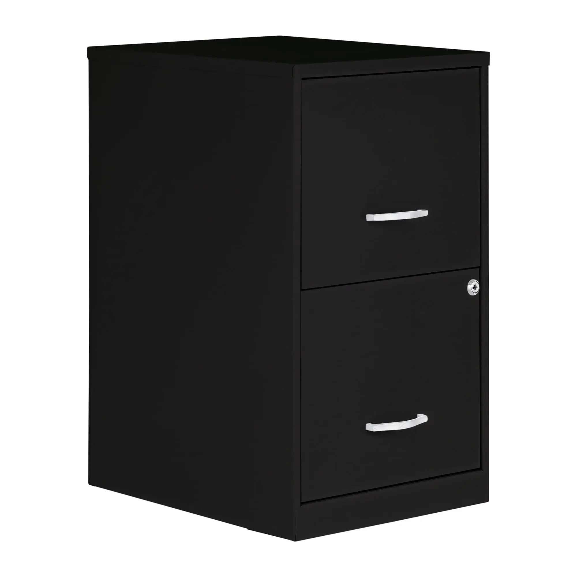 2 Drawer Locking Filing Cabinet | Pre-Assembled Steel Construction | Space-Saving Design is Perfect for Home and Small