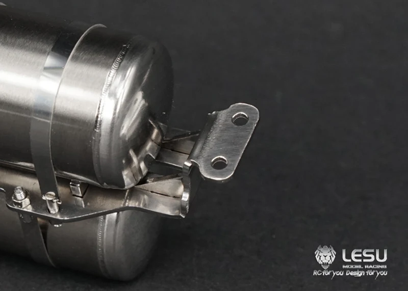 LESU 1/14 메탈 에어 탱크 RC DIY 타미야 3348 트럭 덤퍼 모델 자동차 부품 원격 제어 건설 차량 업그레이드 부품