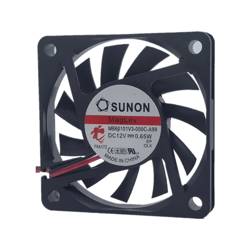 Nouveau pour sunon MB60101V3-000C-A99 12V 0.65w 6010 6cm lévitation magnétique ventilateur muet